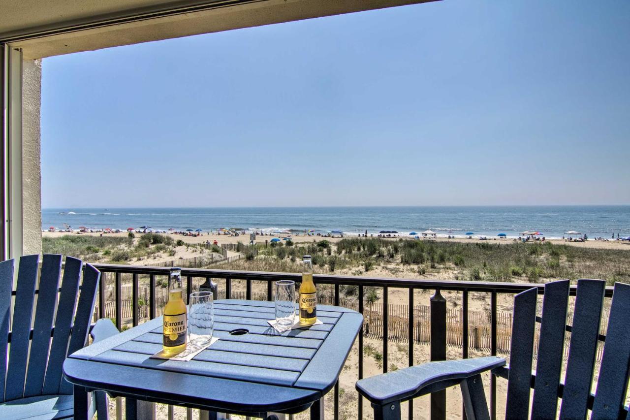 Beachfront Ocean With Balcony And Views Apartment Ocean City