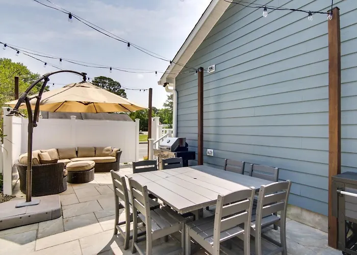 Ocean City Rental With Patio And Grill Less Than 1 Mi To Beach