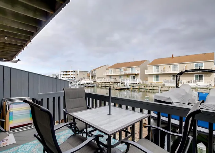 Remodeled Ocean City Getaway With Harbor Views!