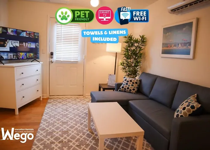Modern 3Br Ocean Block Apt Walk To The Beach