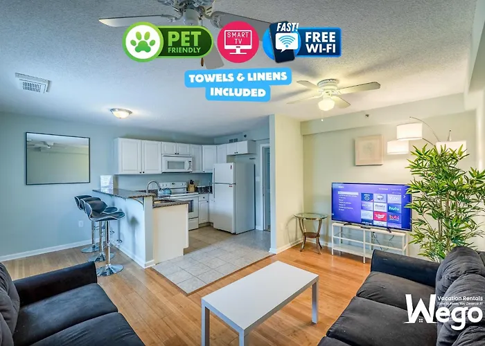 Modern 4Br Ocean Block Apt Walk To The Beach