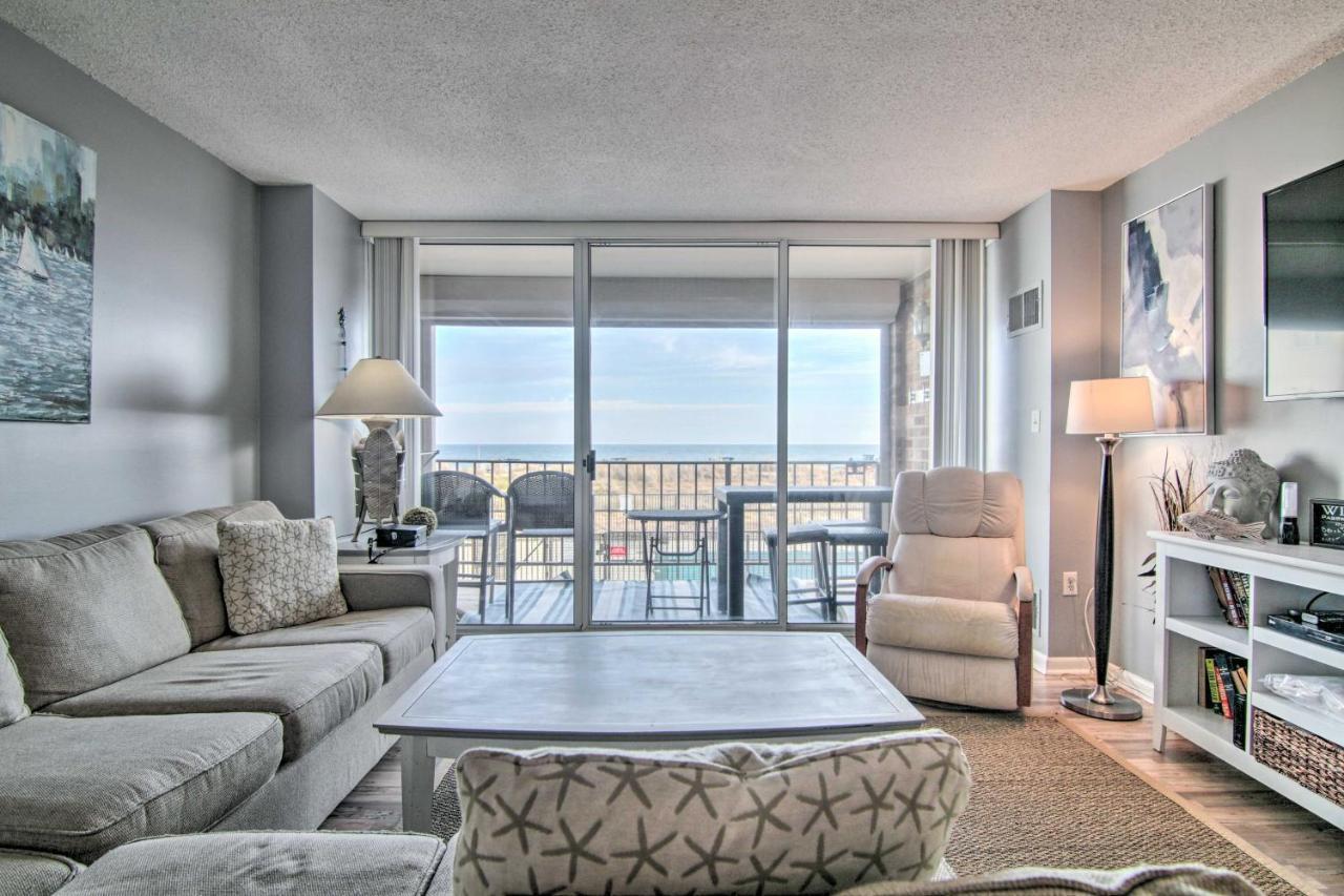 Ocean With Balcony - Steps To Beach! Apartment