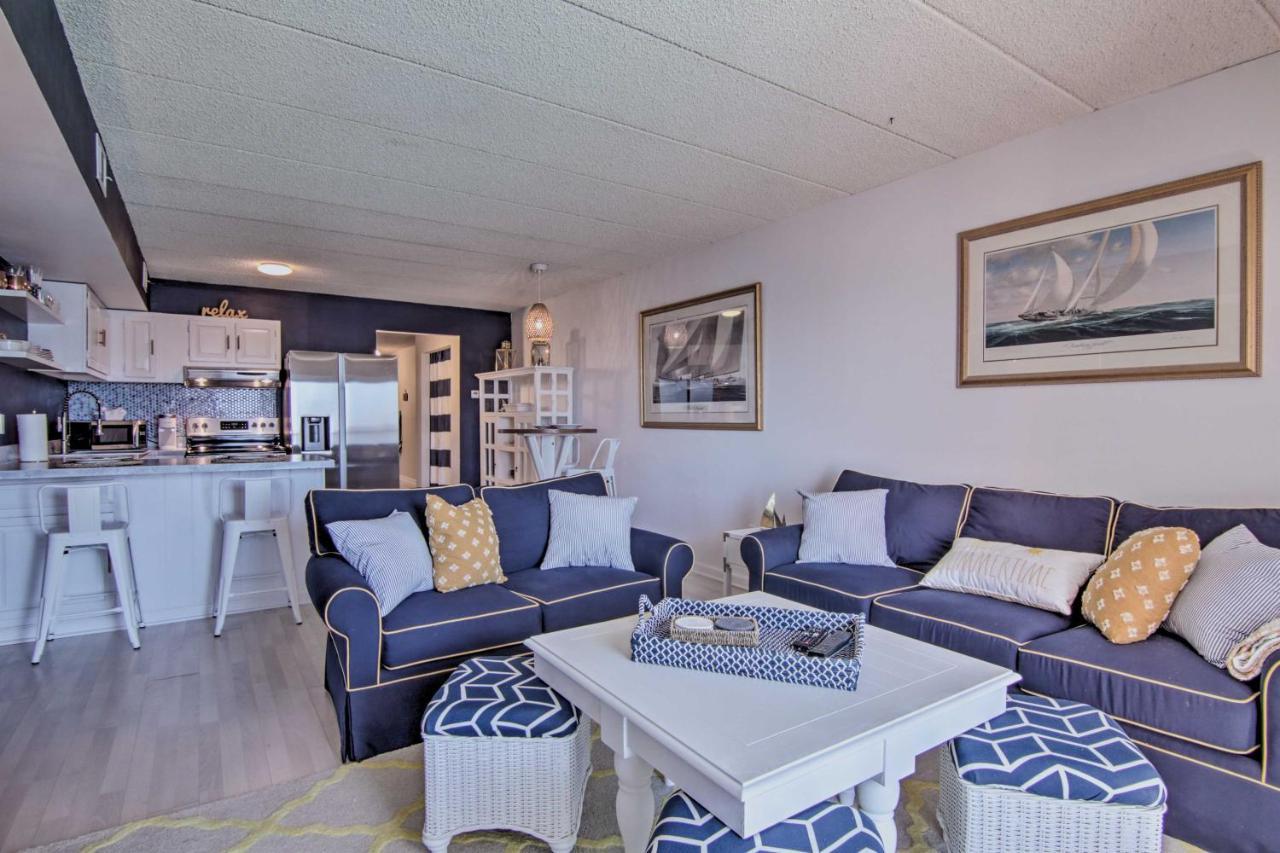 Waterfront Ocean With Nautical Charm