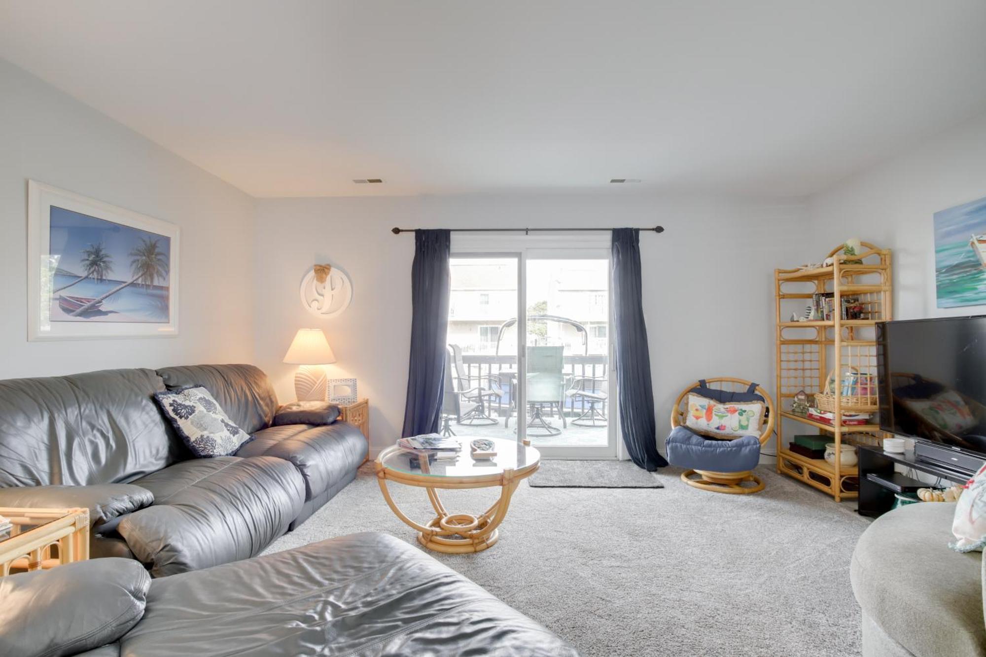 Remodeled Ocean Getaway With Harbor Views! Ocean City