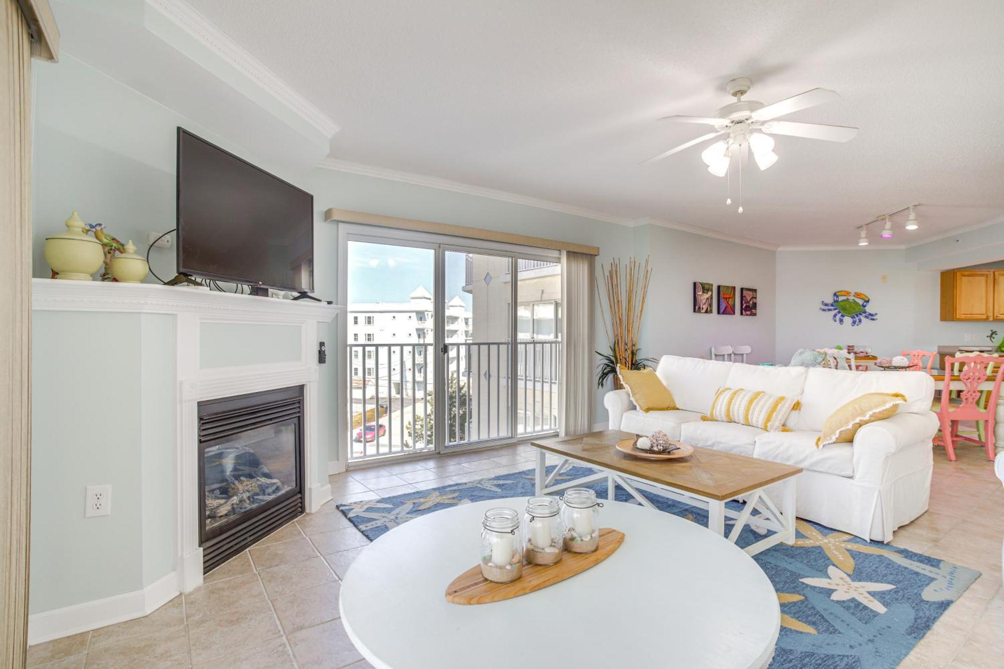 Apartment Ocean Steps To Boardwalk!