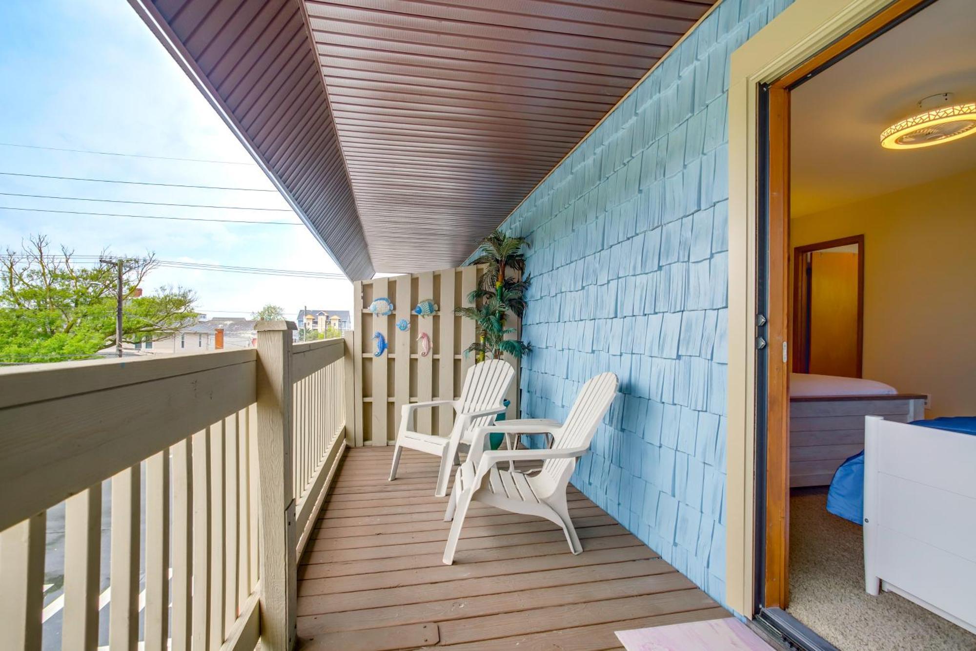 Ocean Getaway, Steps To The Boardwalk! Ocean City