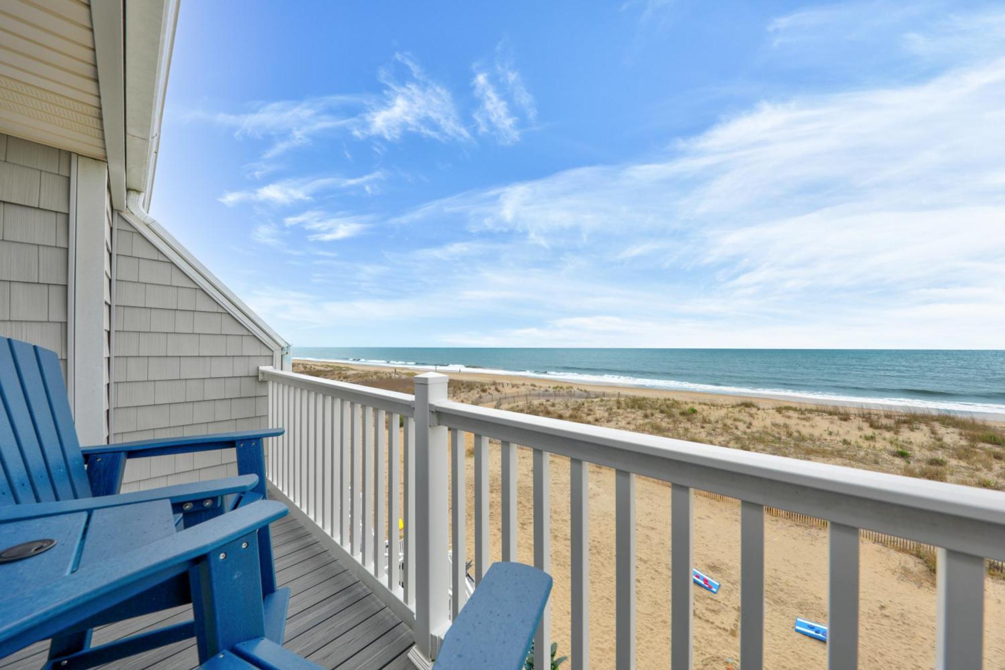 New Oceanfront 4br 4ba Sleeps 20 With Game *