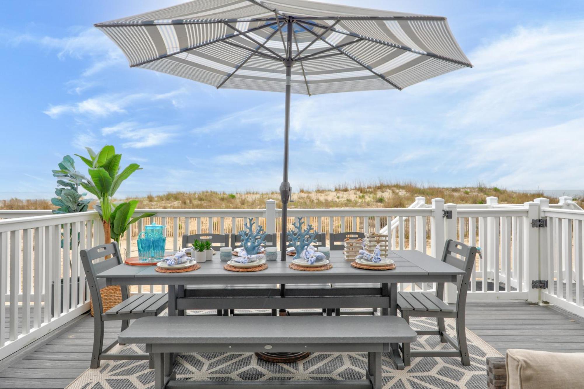 New Oceanfront 4br 4ba Sleeps 20 With Game Holiday home Ocean City