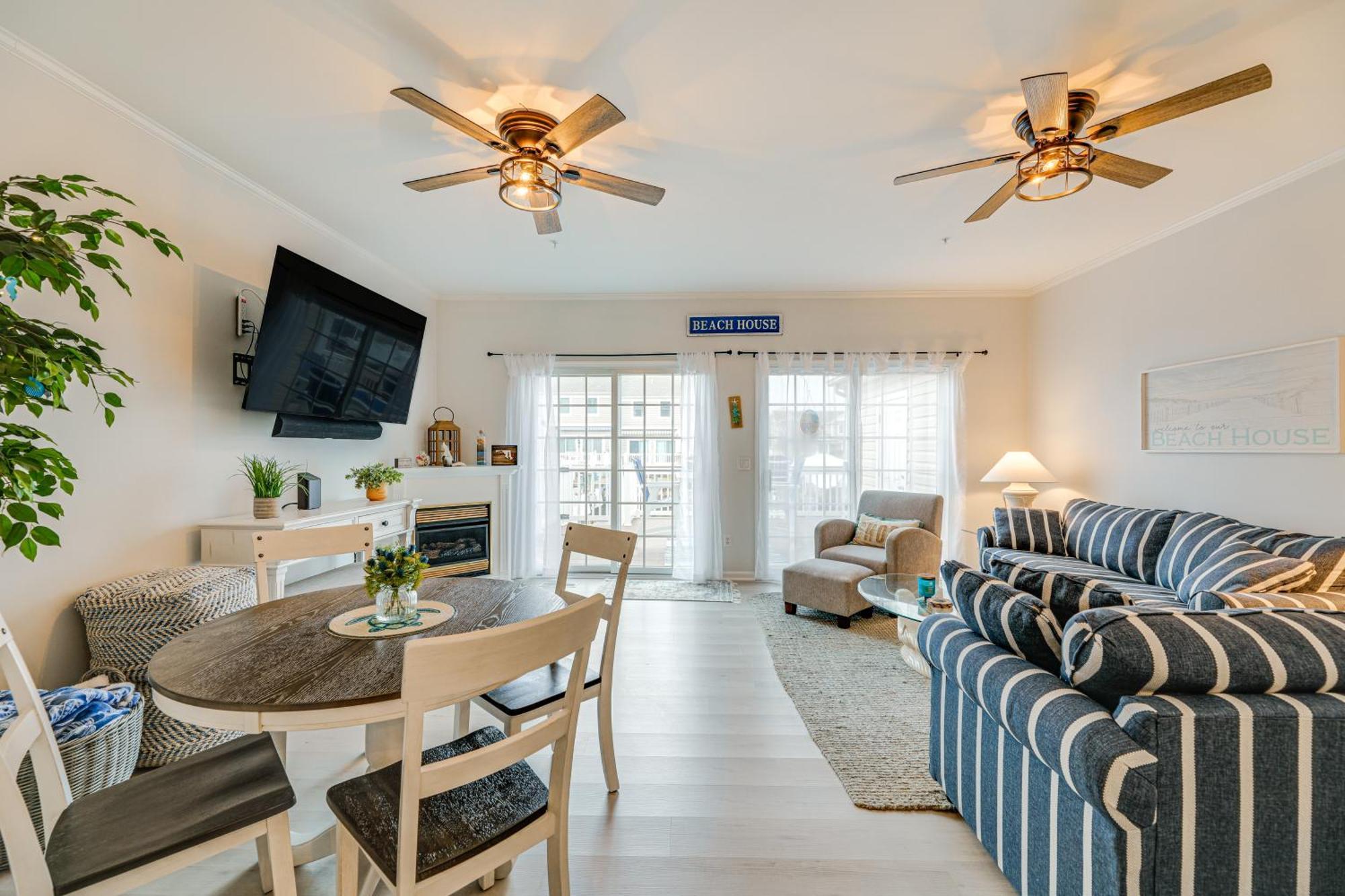 1 Mi To Maryland Ocean Retreat With Deck *