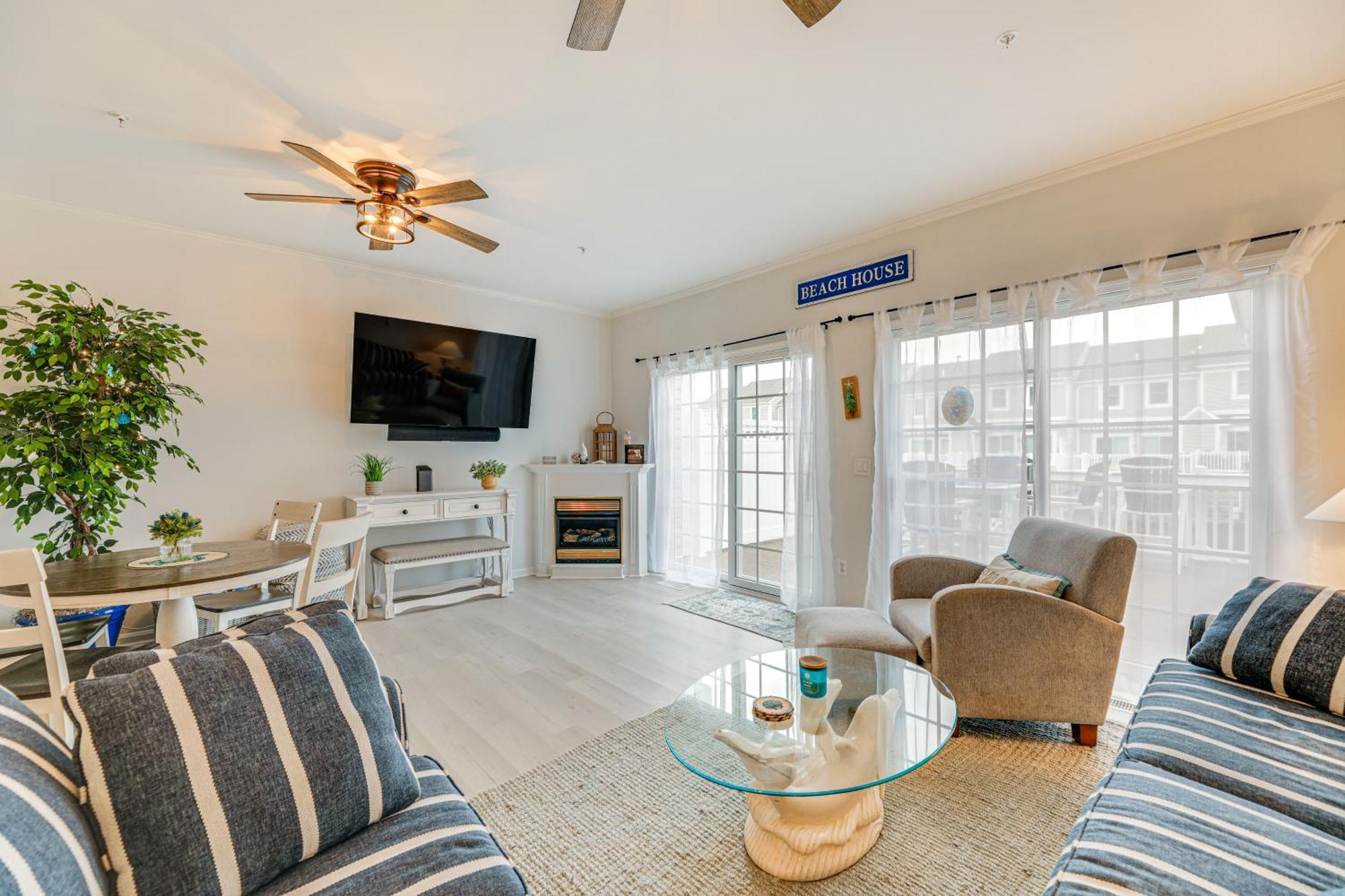 1 Mi To Maryland Ocean Retreat With Deck Ocean City