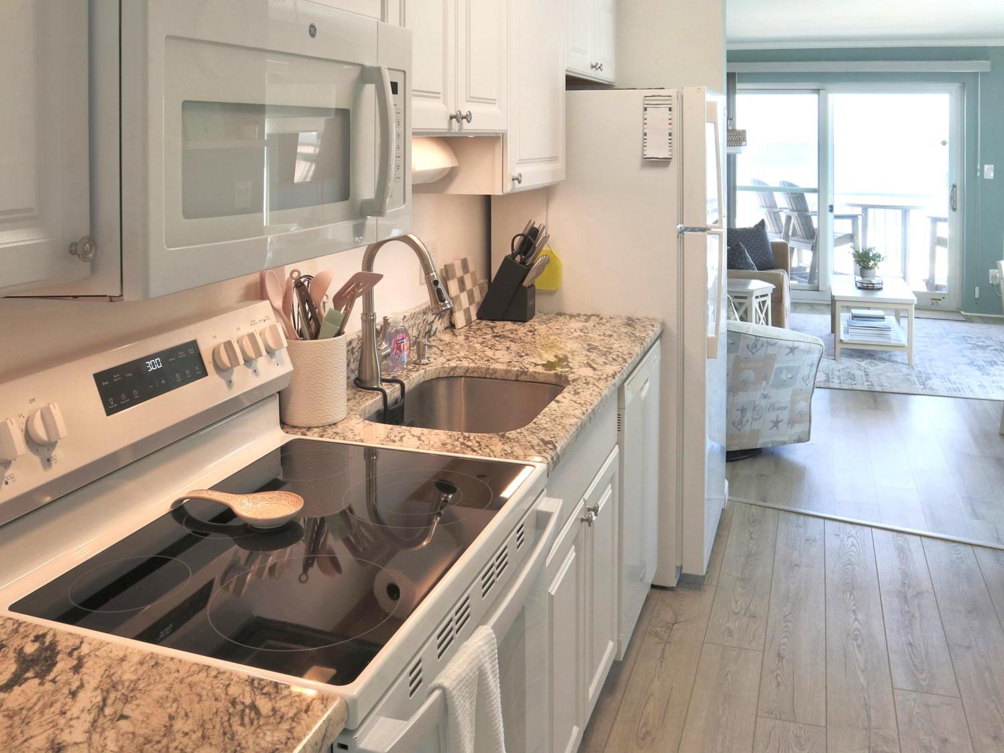 New! Direct Oceanfront End Unit With Private Balcony